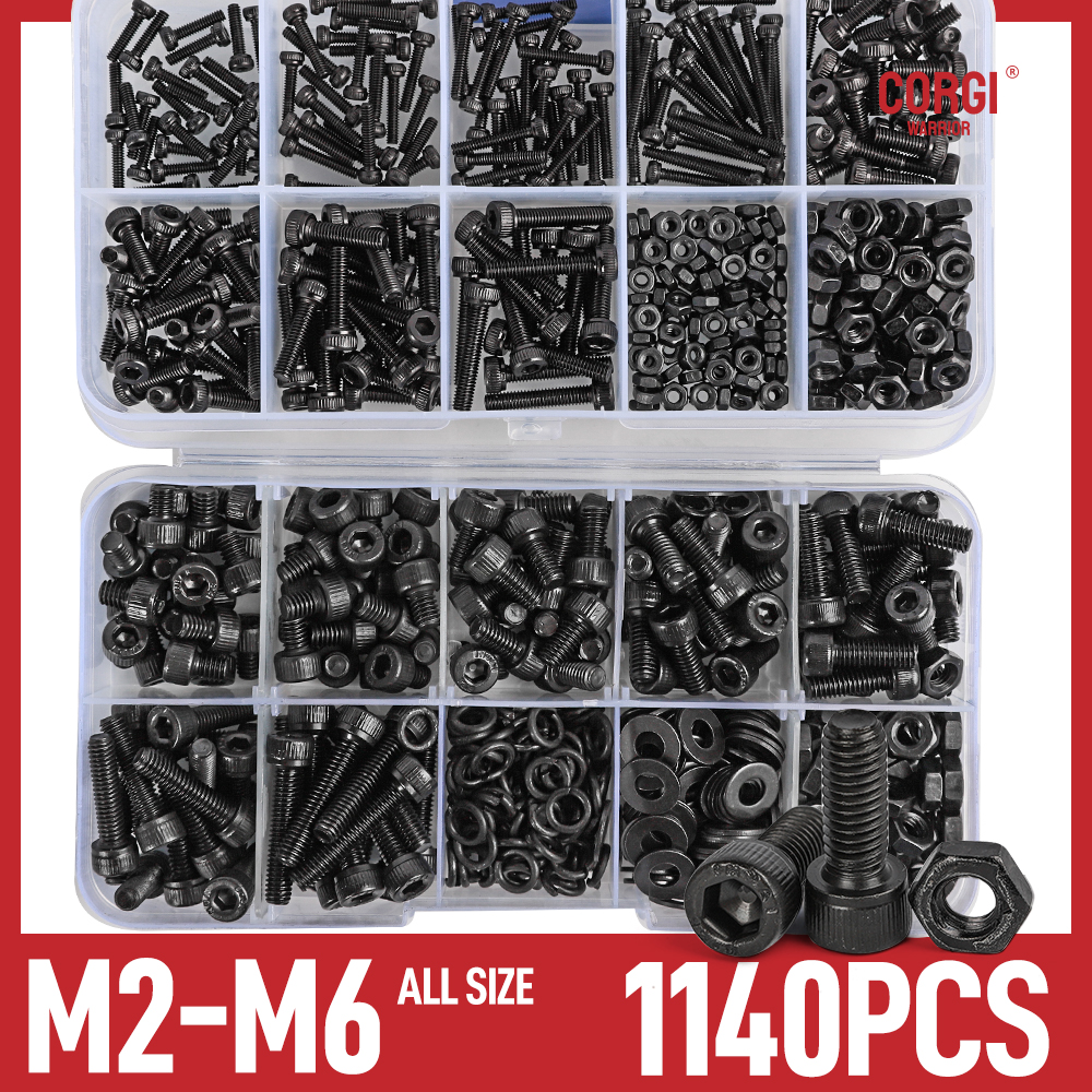 Read more about the article 1140 Black Steel Socket Head Hex Round Cap Screws Set: A Comprehensive Guide